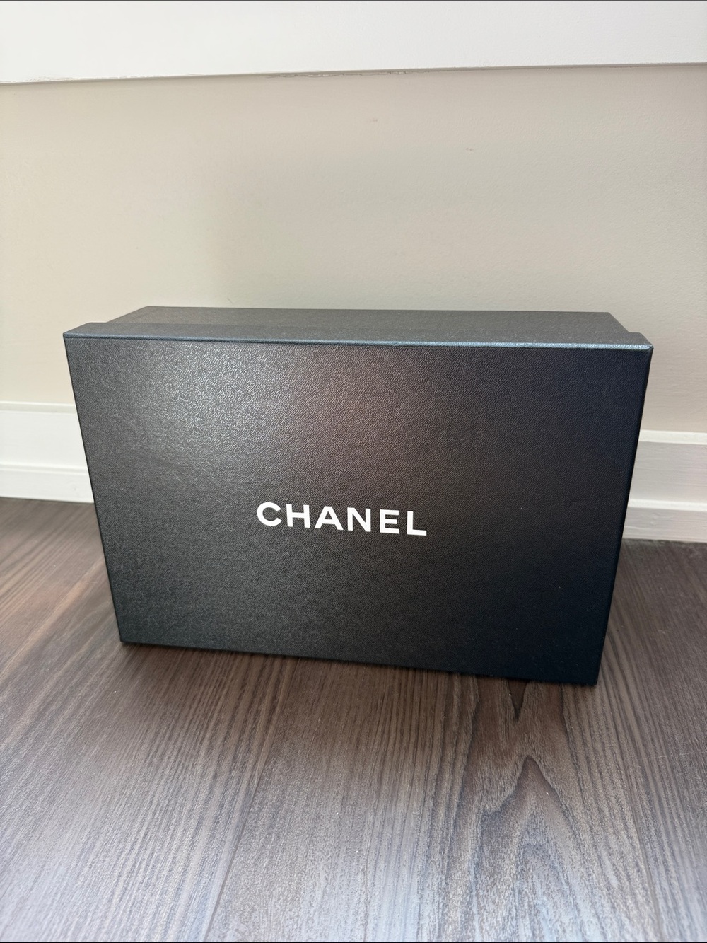 Chanel empty shoe box